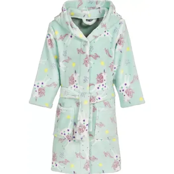 Dívčí župan Župan Playshoes růžový mořský jednorožec