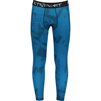 Dámské kalhoty Pánské sportovní legíny dlouhé premium ALTISPORT VOJ/ALM079LEG01 MODRÁ XL