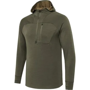 Pánská mikina Beretta Pánská lovecká mikina Apollo Merino Hoodie Velikost: M Green Stone
