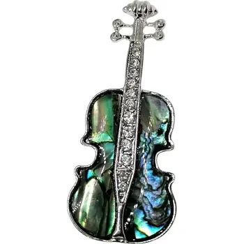 Brož Brož housličky s mušlí Paua