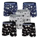 UOMO Pánské bavlněné boxerky - Medoosi MS01 ( 6ks v balení ) Barva: Mix barva, Velikost: 3XL