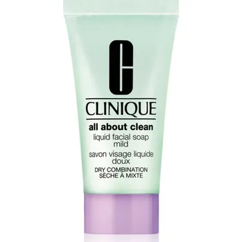 Clinique Liquid Facial Soap Mild tekuté mýdlo pro suchou a smíšenou pleť 30 ml