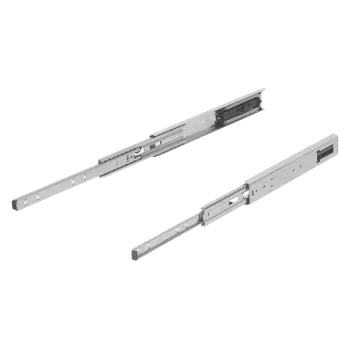 Nábytkové kování Teleskopické lišty, ocelové pro boční montáž, plný výsuv, nosnost do 55 kg K2365.0700