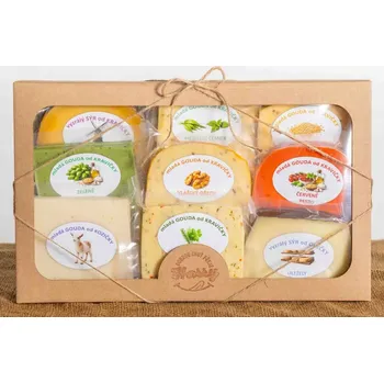 Dárková sada čerstvě krájených sýrů VELKÁ