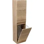 Koupelnová skříňka vysoká s košem na prádlo Naturel Savona 36x145x31,8 cm dub Halifax mat SAVONAV36DHK 230418956