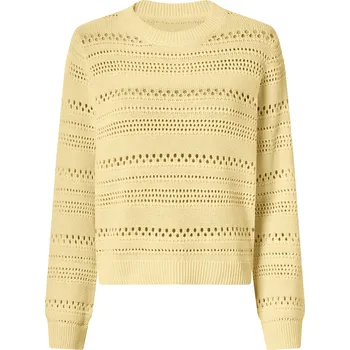 Dámský svetr esmara® Dámský pletený svetr (žlutá, L(44/46))