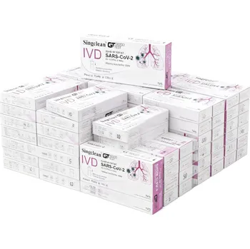Diagnostický test Karton 750ks - SINGCLEAN - COVID-19 Exp 6/26 10 Kč/ks