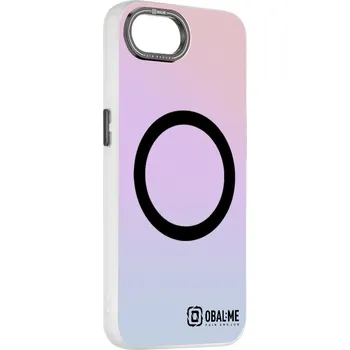 Pouzdro na mobilní telefon Prémiový MagSafe kryt na iPhone OBAL:ME HoloMag-Černá / iPhone 16e