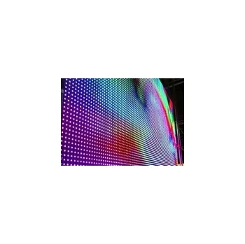 LED páska LED curtain závěs 3x 2 m, 1176x RGB 3-in-1 LED, DMX