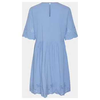 Dámské šaty Pieces Letní šaty Almina 17149522 Modrá Regular Fit XS