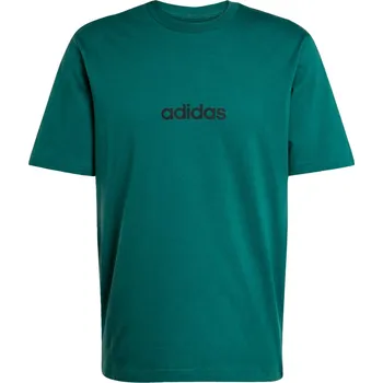 Pánské tričko Pánské Tričko s krátkým rukávem ADIDAS M LIN SJ T JE8997 – Zelená S