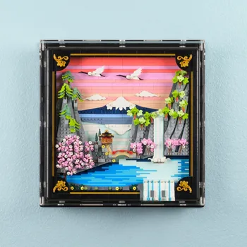 Stavebnice LEGO Nástěnný box pro LEGO® Krajina se sakurami (31218)