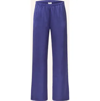 Dámské kalhoty Calvin Klein Dámské Kalhoty Marlene Hammered, tmavě fialová, 34