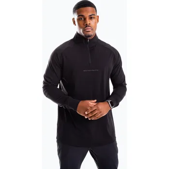 Pánská mikina Pánská tréninková mikina Built For Athletes 1/4 Zip Pullover black