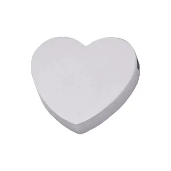 Přívěsek Šperky4U Drobný ocelový korálek / přívěsek - srdíčko - PP-1019-ST