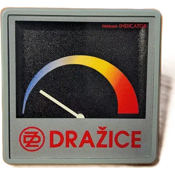 Domácí teploměr DZD Dražice Indikátor teploty pro svislý ohřívač Dražice Varianta: Indikátor teploty pro vodorovný ohřívač Dražice