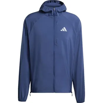 Pánská bunda Pánská Bunda ADIDAS RUN ESS JKT M JZ7781 – Tmavě modrá L