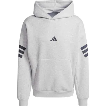 Pánská mikina Pánská Mikina ADIDAS M FI 3S HD JD4847 – Šedá S