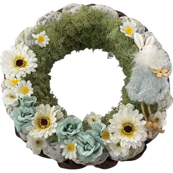 DANNY MADE Věnec V12-hnědo-zelený