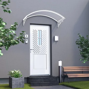 Stříška nad vchodové dveře stříška nad dveře LANITPLAST COTTA 140/80 BÍLÁ