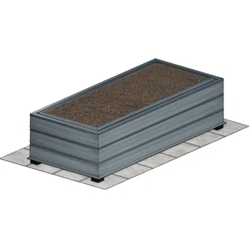 Držák na květináč a truhlík vyvýšený záhon LANITPLAST ARBACH 8030 3-set