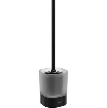 WC štětka CR II 411.20BLM WC štětka s nádobkou, černá matná