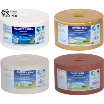 Krmivo pro koně Minerální lizy Sin Hellas -SET UNIVERZAL-