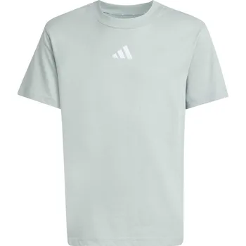 Chlapecké tričko Dětské Tričko s krátkým rukávem ADIDAS J SL TEE 160 KD3367 – Zelená 164
