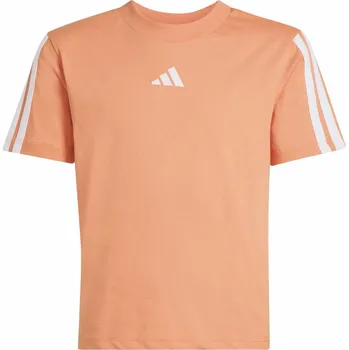 Chlapecké tričko Dětské Tričko s krátkým rukávem ADIDAS J 3S TEE 160 KD8553 – Oranžová 164