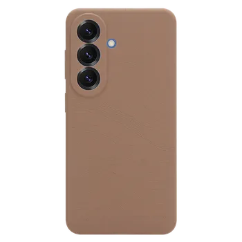 Pouzdro na mobilní telefon Tactical silikonový kryt na Samsung Beaver-Hnědá / Samsung Galaxy S26