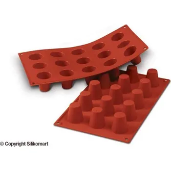 Nádoba na pečení Silikonová forma na pečení dezertů - BABA 30 ml, prům. 3,5 cm