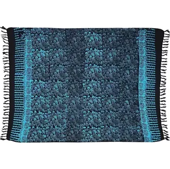 Šátek Šátek sarong pareo Kolibřík černo-modrý