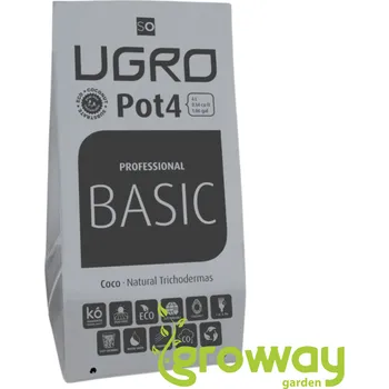 Substrát UGro Coco Pot4 Professional Basic 4 l