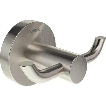 Držák na ručník KN 100.30SSB Dvojháček, nerez kartáčovaná