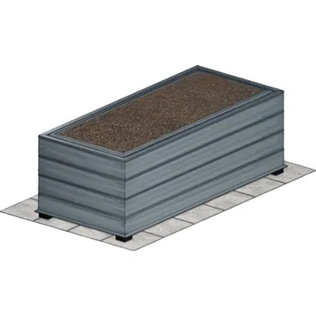 Držák na květináč a truhlík vyvýšený záhon LANITPLAST ARBACH 8030 4-set