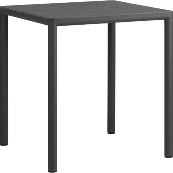 Zahradní stůl Nardi Tmavě šedý zahradní stůl Piave 70 x 70 cm
