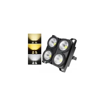LED blinder reflektor 4 eyes,teplá+studená bílá, 400W,DMX
