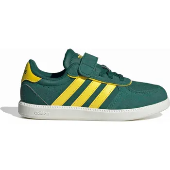 Dětská móda Dětské boty ADIDAS BREAKNET SLEEK EL C JS0137 – Zelená 35
