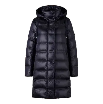 Dámský kabát Dámský péřový kabát Lynn-D5 v tmavě modré barvě 44