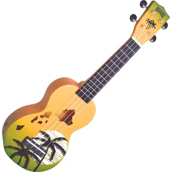 Ukulele Mahalo Hawaii Hawaii Green Burst Sopránové ukulele (Jako nové)