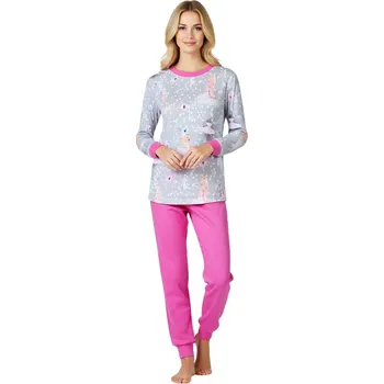 Dámské pyžamo Dámské Pyžamo Dlouhé FOLTÝN DPD97 Velikost: S