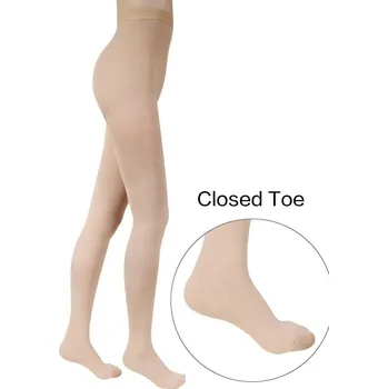 Stahovací punčochy MEDIAL Distribuce Zdravotní kompresivní punčochové kalhoty 1.KT (zavřená špice) Barva: Tělová, Velikost: 4XL