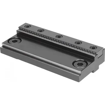 Svěrák Nasazovací stupňová čelist s úchytnou lištou s ozuby pro NC upínače K1273.1251