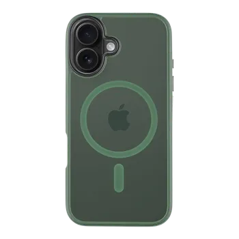 Pouzdro na mobilní telefon Tactical MagSafe kryt na iPhone – Hyperstealth-Tmavě zelená / iPhone 16