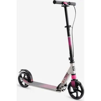 Koloběžka OXELO Koloběžka MID9 RŮŽOVÁ|ŠEDÁ