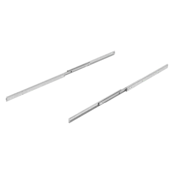 Nábytkové kování Teleskopické lišty, ocelové pro boční montáž, plný výsuv, nosnost do 20 kg K2391.0350