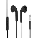 OBAL:ME Drátová Sluchátka 3.5mm Jack-Černá / Drátová