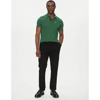 Pánská košile Barbour Polokošile Tartan MML0012OL72 Zelená Regular Fit XXL