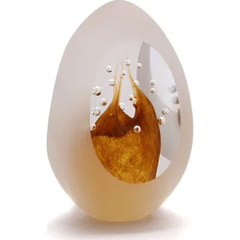 Artcristal Bohemia Broušené těžítko trojbrus - dekor 02 Barva: Zlatý topaz, Výška: 7 cm