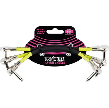 Strunný nástroj Ernie Ball P06059 15 cm Lomený - Lomený Patch kabel (Jako nové)